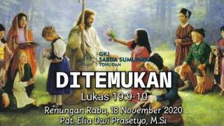 Embedded thumbnail for Ditemukan - Renungan Rabu, 18 November 2020