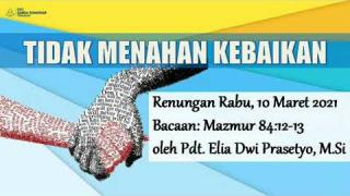 Embedded thumbnail for Tidak Menahan Kebaikan - Renungan Rabu, 10 Maret 2021