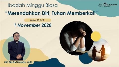 Embedded thumbnail for Ibadah Keluarga Minggu, 1 November 2020