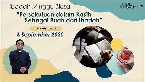 Embedded thumbnail for Ibadah Keluarga Minggu, 6 September 2020