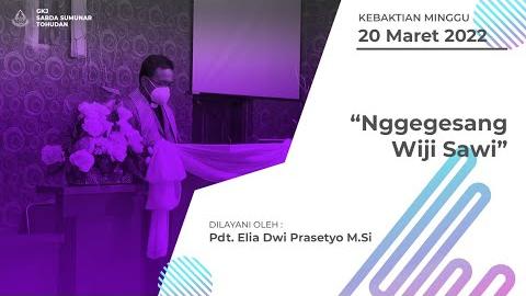 Embedded thumbnail for Ibadah Minggu Pra Paskah 3 Minggu, 20 Maret 2022